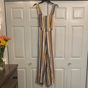 Striped Multicolor Jumpsuit
